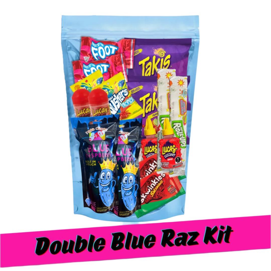 Double Blue Raspberry Pickle Kit Gift Box – FoodCrush.io