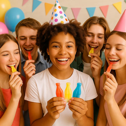 Wax Bottle Candy by Ashley Dashley from Tiktok (1/2 LB)