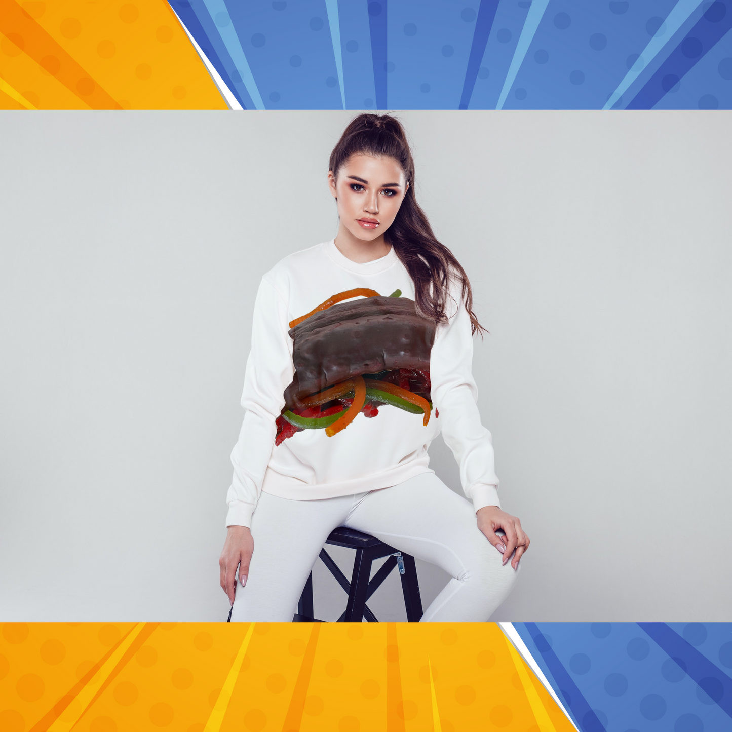 Ashley Dashley's-Blue Raspberry + Tiger's Blood Pickle Kit -Gift Pouch-1 Blue Raz + 1 Tiger's Blood Pickles w/Skwinkles, Crunch Powder, Fruit Roll Ups-Tiktok Trend Items by Food Crush