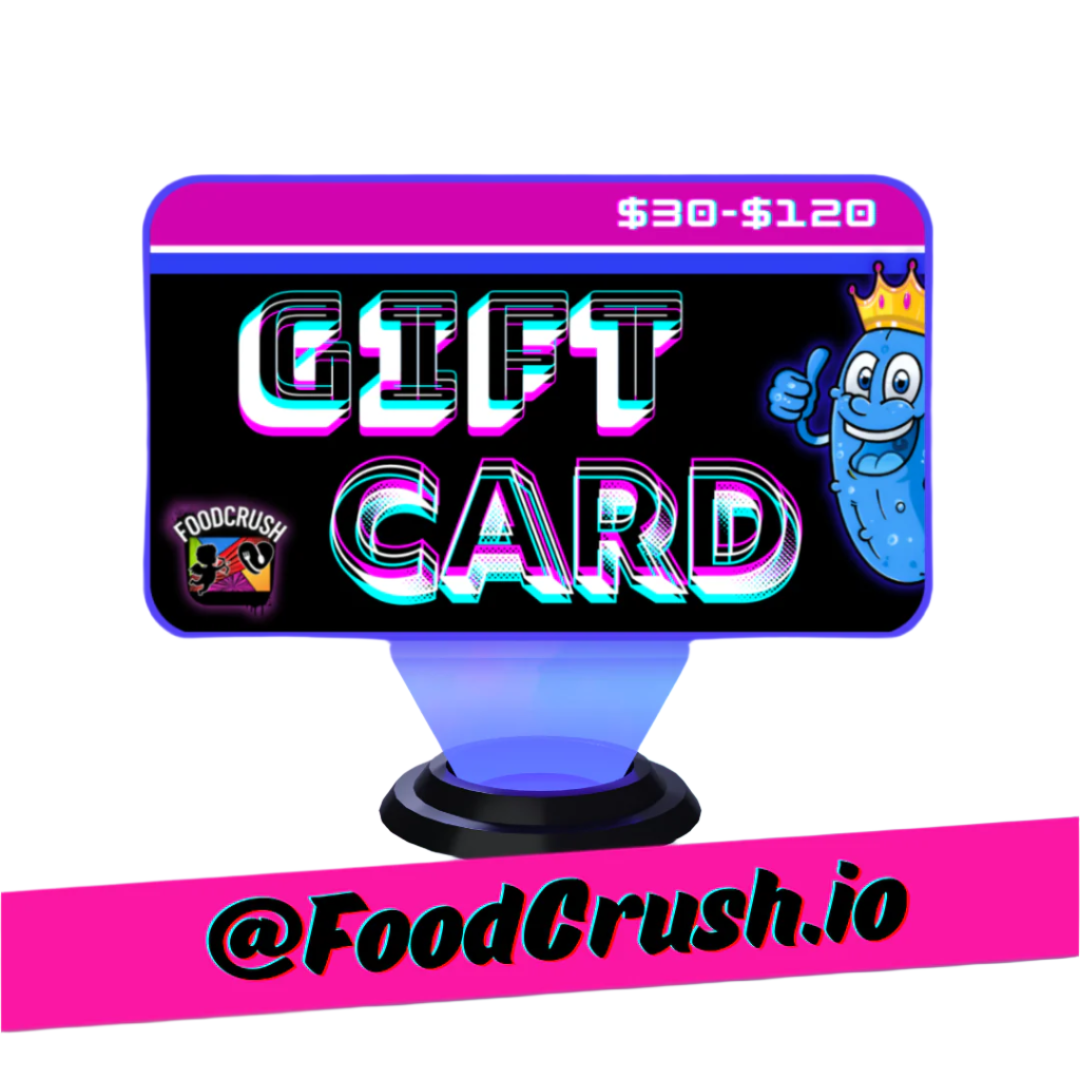 Food Crush Pickle Kit Gift Card For Any Occasion!